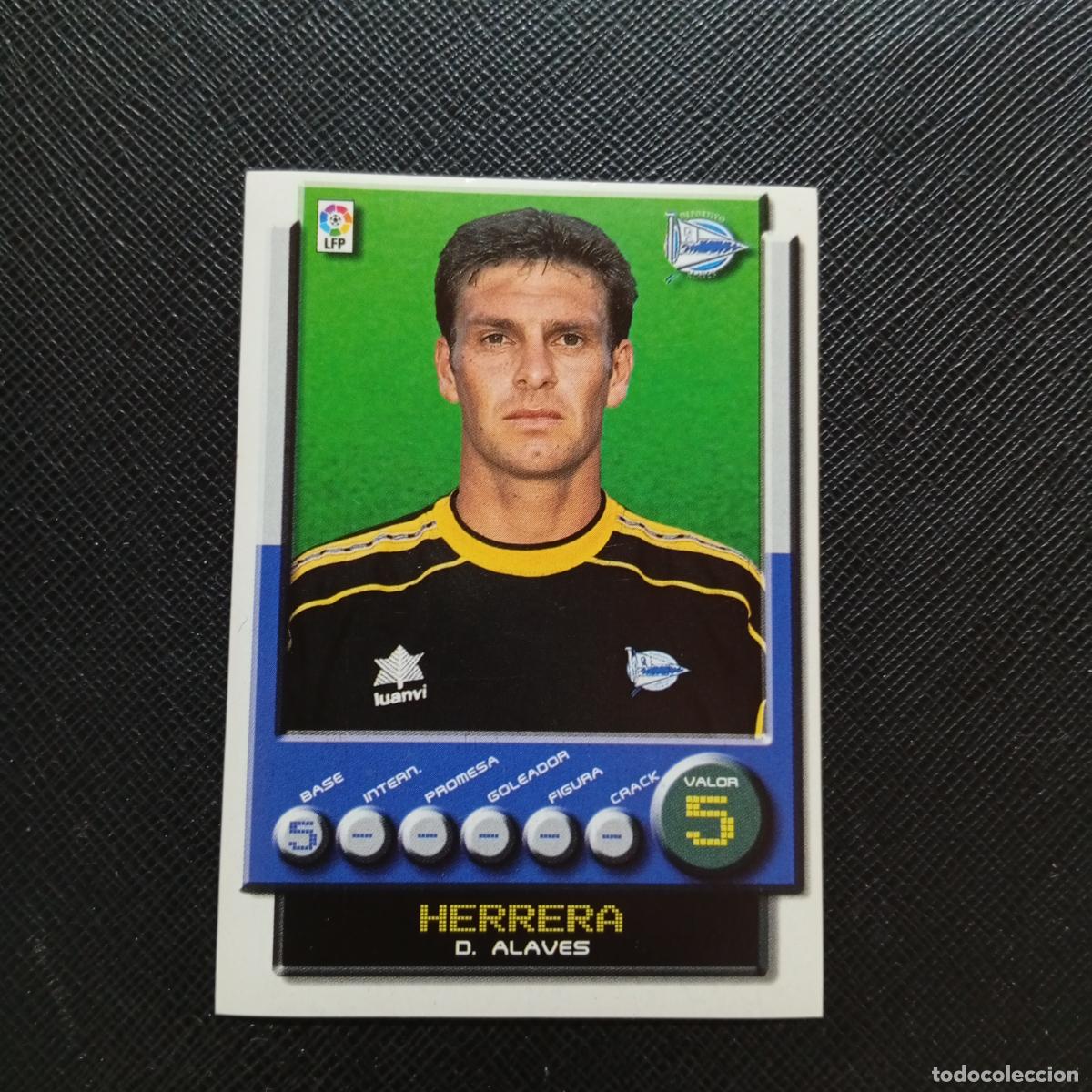 Figurine di Calcio: 2 HERRERA ALAVES PANINI 2001 2002 CROMO FUTBOL 01 02 LIGA - SIN PEGAR - A208 PG1