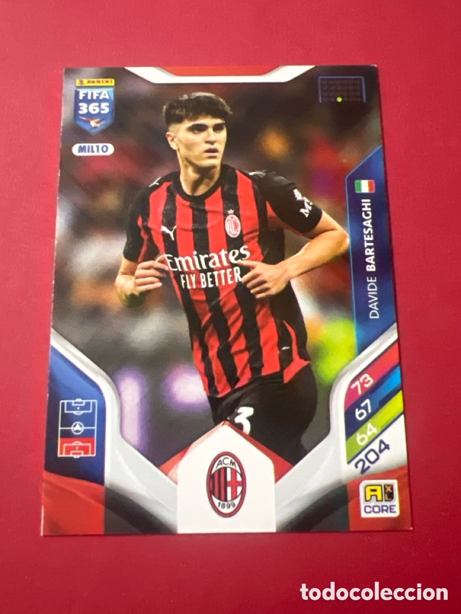 Figurine di Calcio: C1867. MIL10 DAVIDE BARTESAGHI (MILAN) PANINI ADRENALYN XL FIFA 365 2026 26