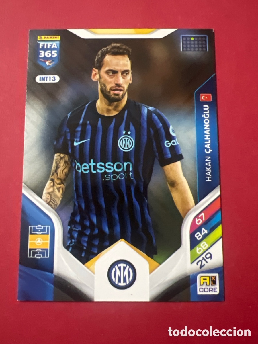Cromos de F&uacute;tbol: C1870. INT13 HAKAN CALHANOGLU (INTER MILAN) PANINI ADRENALYN XL FIFA 365 2026 26