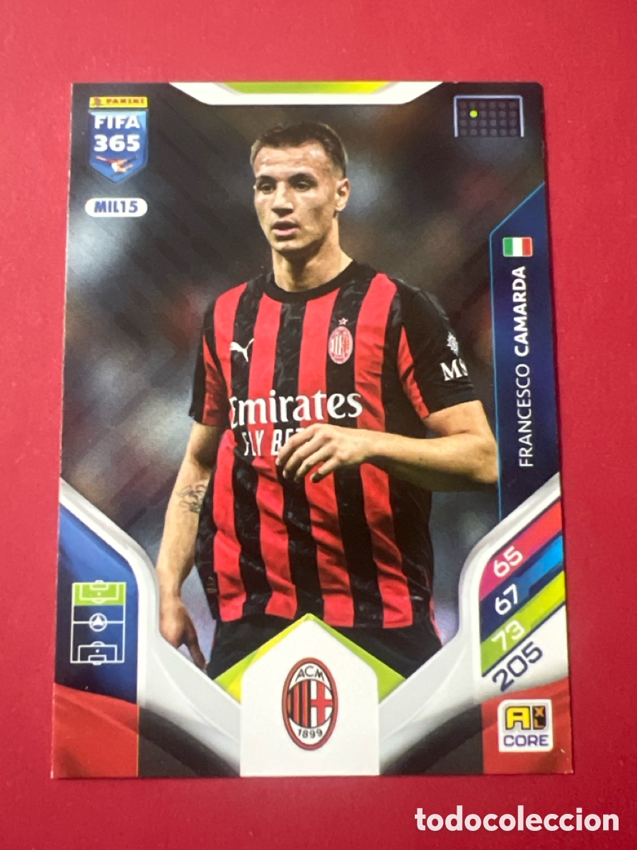 Cromos de F&uacute;tbol: C1871. MIL15 FRANCESCO CAMARDA (MILAN) PANINI ADRENALYN XL FIFA 365 2026 26