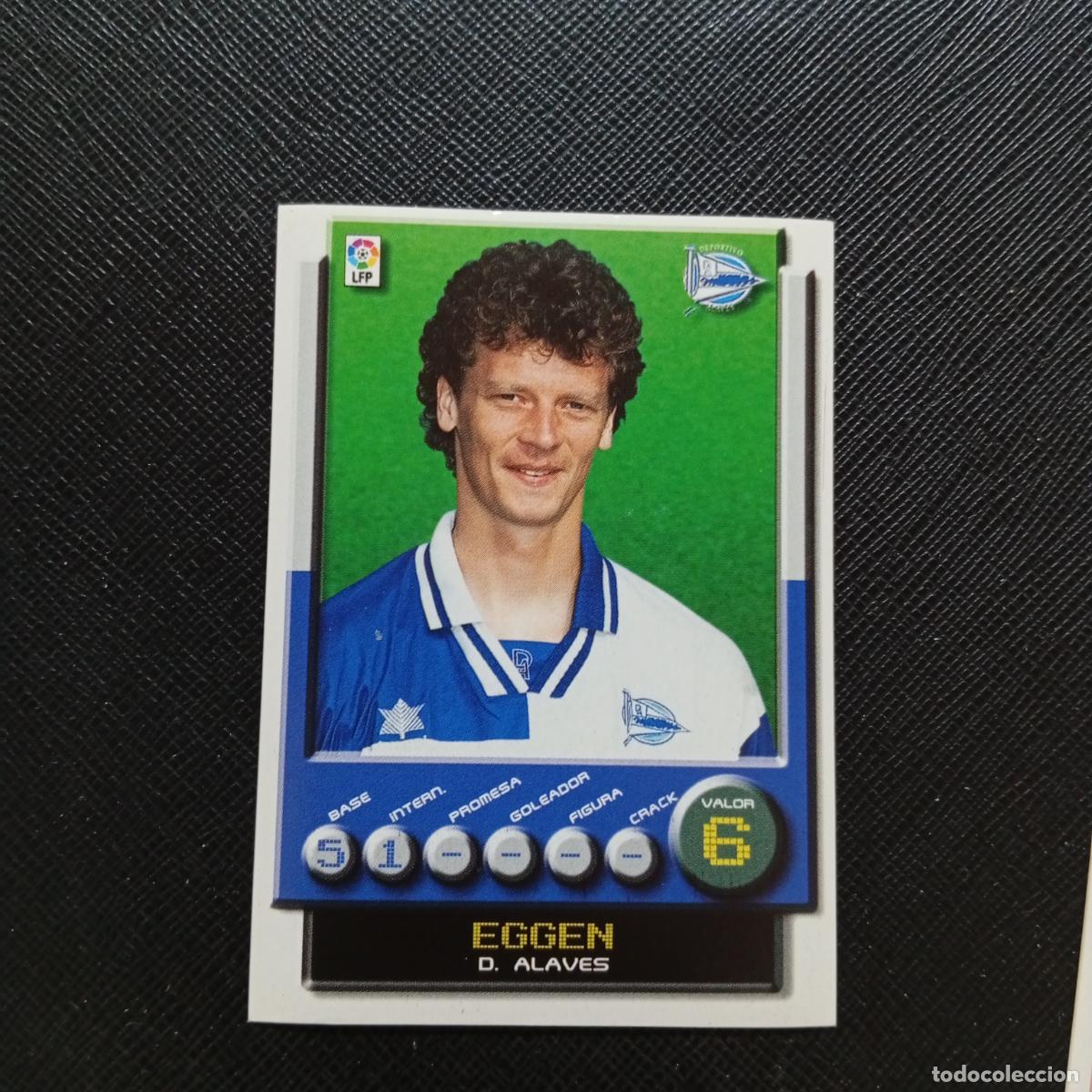 Cromos de F&uacute;tbol: 5 EGGEN ALAVES PANINI 2001 2002 CROMO FUTBOL 01 02 LIGA - SIN PEGAR - A208 PG1