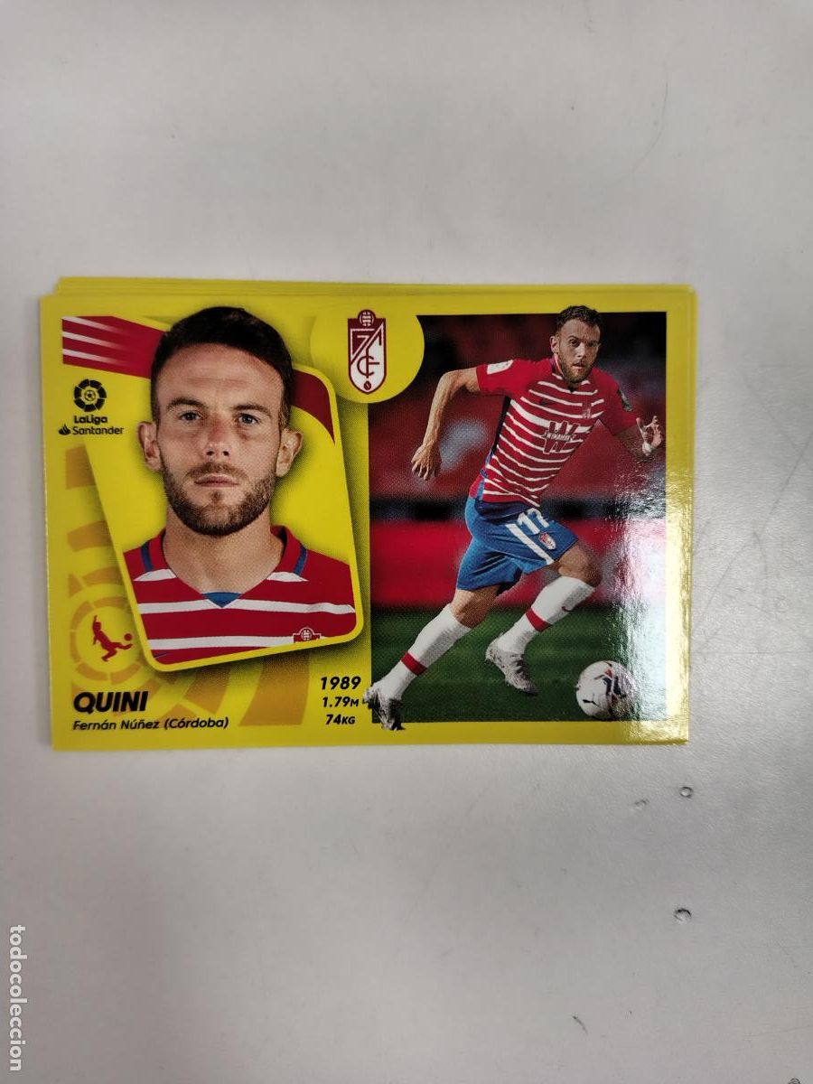 Cromos de F&uacute;tbol: Liga Este 2021-22 Granada 8B Quini