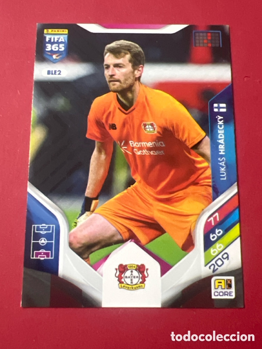 Cromos de F&uacute;tbol: C1874. N&ordm; BLE2 Luk&aacute;s Hr&aacute;decky Bayer Leverkusen Adrenalyn XL FIFA 365 2026