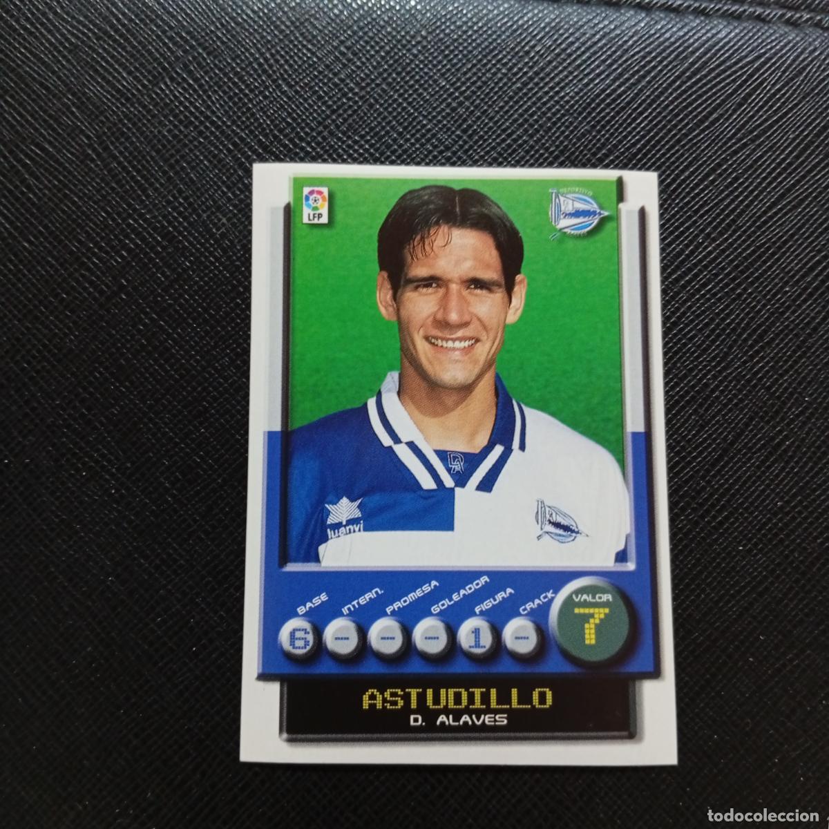 Cromos de F&uacute;tbol: 12 ASTUDILLO ALAVES PANINI 2001 2002 CROMO FUTBOL 01 02 LIGA - SIN PEGAR - A208 PG1