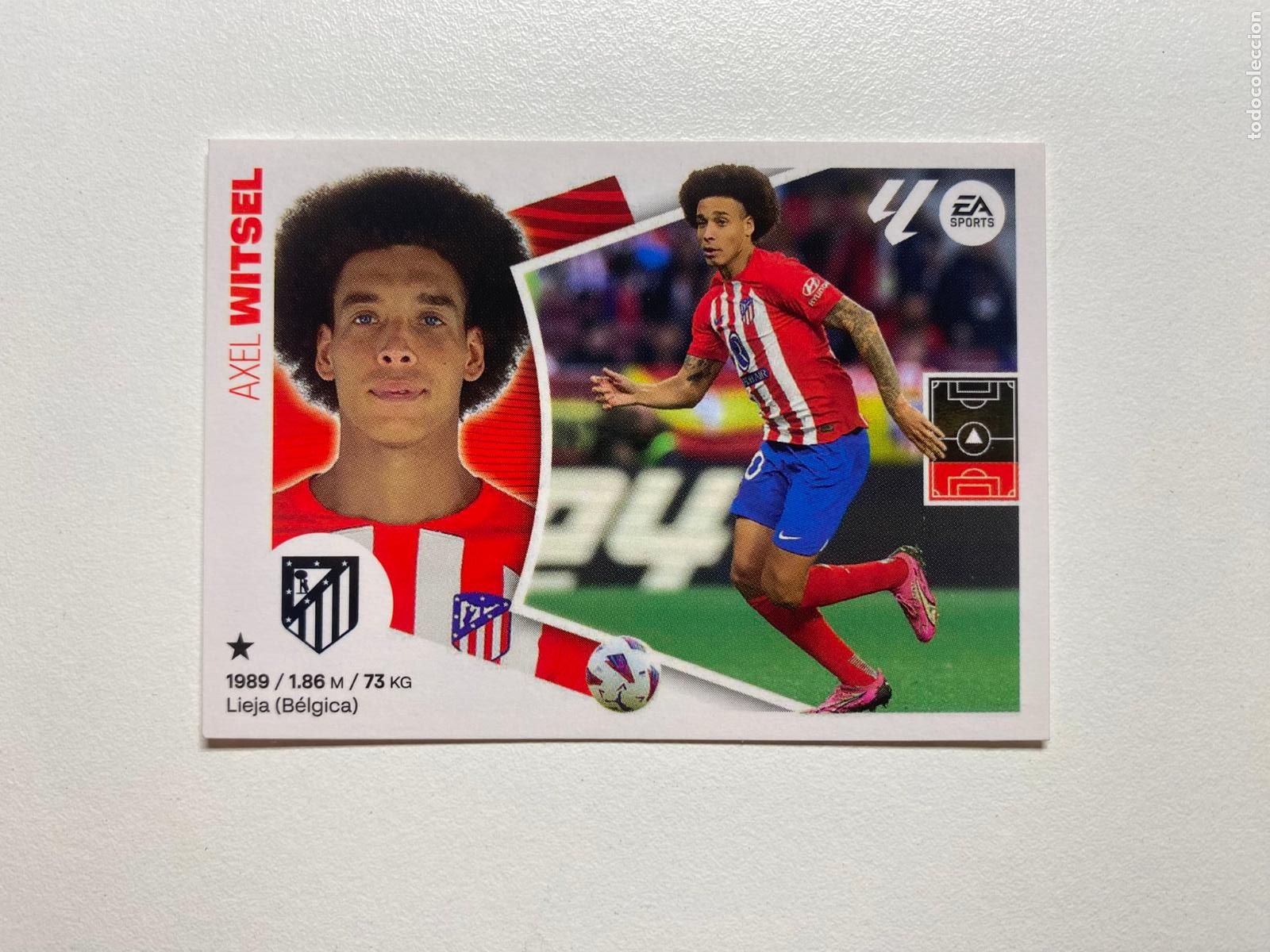 Cromos de F&uacute;tbol: N 8 ATL&Eacute;TICO DE MADRID Witsel LIGA ESTE 24 25 &Aacute;LBUM CROMOS PANINI 2024 2025
