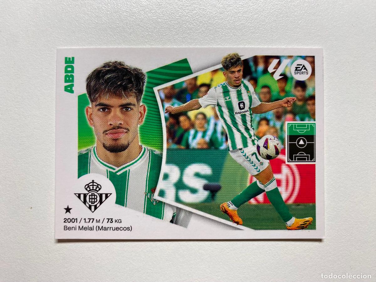Figurine di Calcio: N 16 REAL BETIS Abde LIGA ESTE 24 25 &Aacute;LBUM CROMOS PANINI 2024 2025
