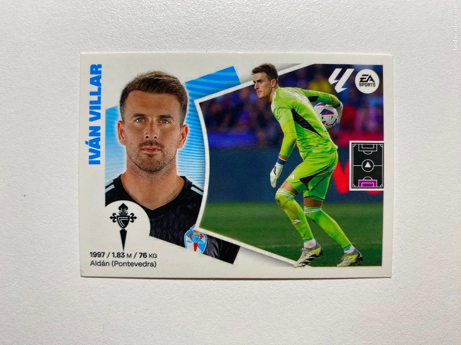 Cromos de Futebol: N 4 RC CELTA Iv&aacute;n Villar LIGA ESTE 24 25 &Aacute;LBUM CROMOS PANINI 2024 2025
