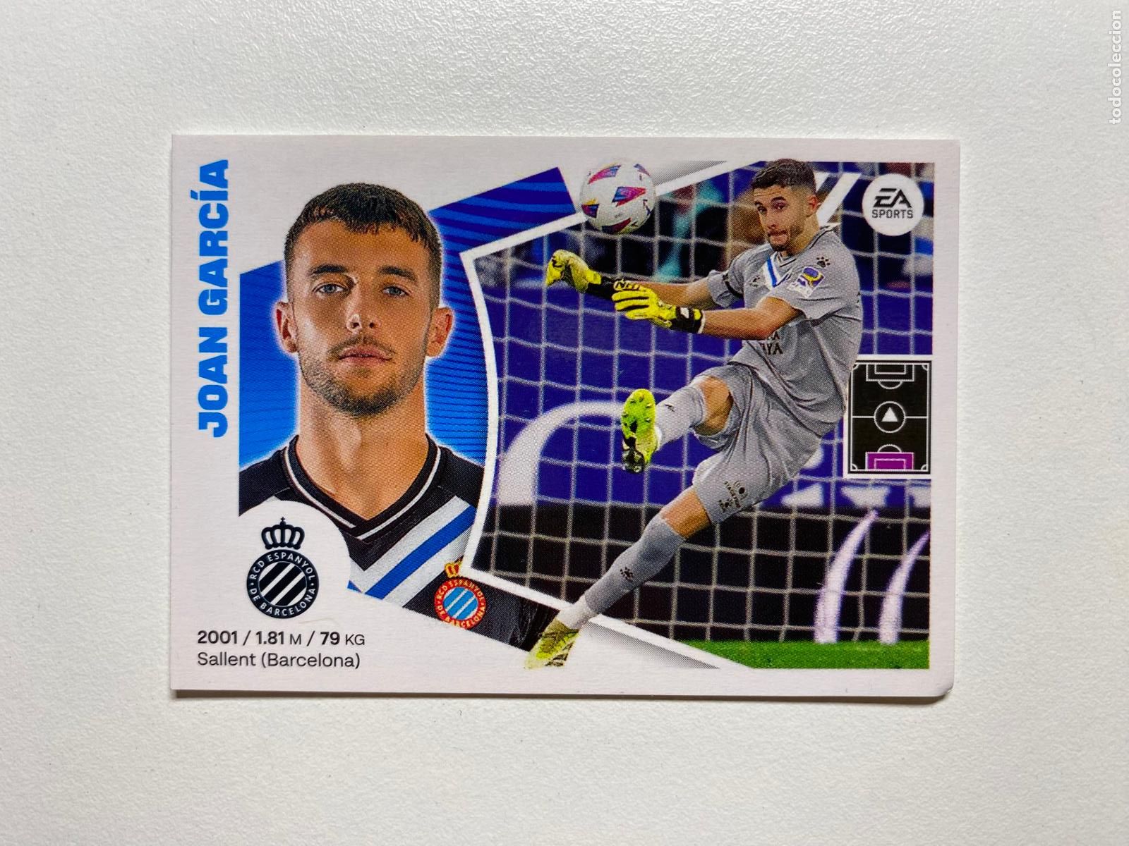 Football Stickers: N 3 RCD ESPANYOL Joan Garc&iacute;a LIGA ESTE 24 25 &Aacute;LBUM CROMOS PANINI 2024 2025