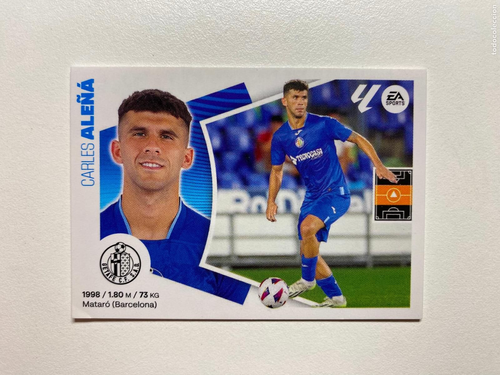 Cromos de F&uacute;tbol: N 14 GETAFE CF Ale&ntilde;&aacute; LIGA ESTE 24 25 &Aacute;LBUM CROMOS PANINI 2024 2025