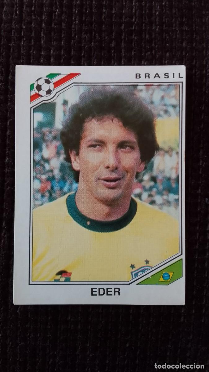 Cromos de F&uacute;tbol: CROMO MEXICO 86. EDER. 254. PANINI.