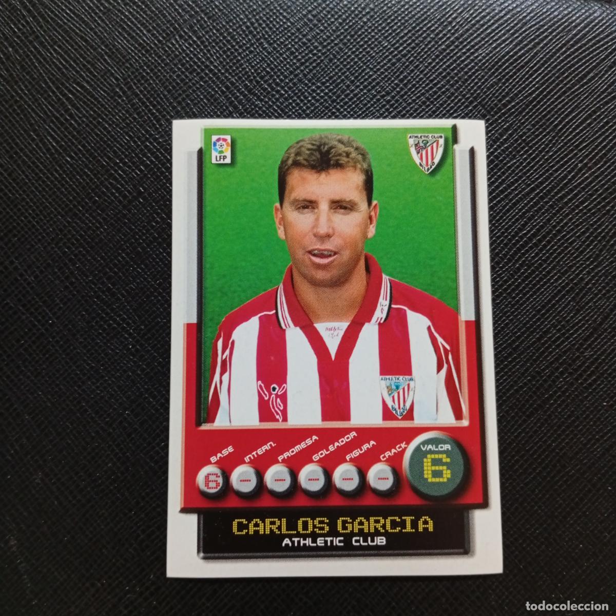 Cromos de F&uacute;tbol: 26 CARLOS GARCIA BILBAO PANINI 2001 2002 CROMO FUTBOL 01 02 LIGA - SIN PEGAR - A208 PG10