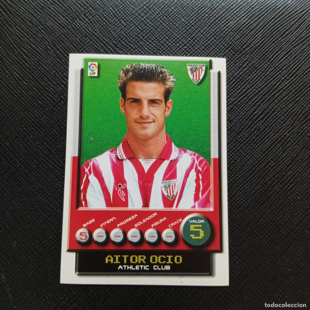 Cromos de F&uacute;tbol: 28 AITOR OCIO BILBAO PANINI 2001 2002 CROMO FUTBOL 01 02 LIGA - SIN PEGAR - A208 PG10