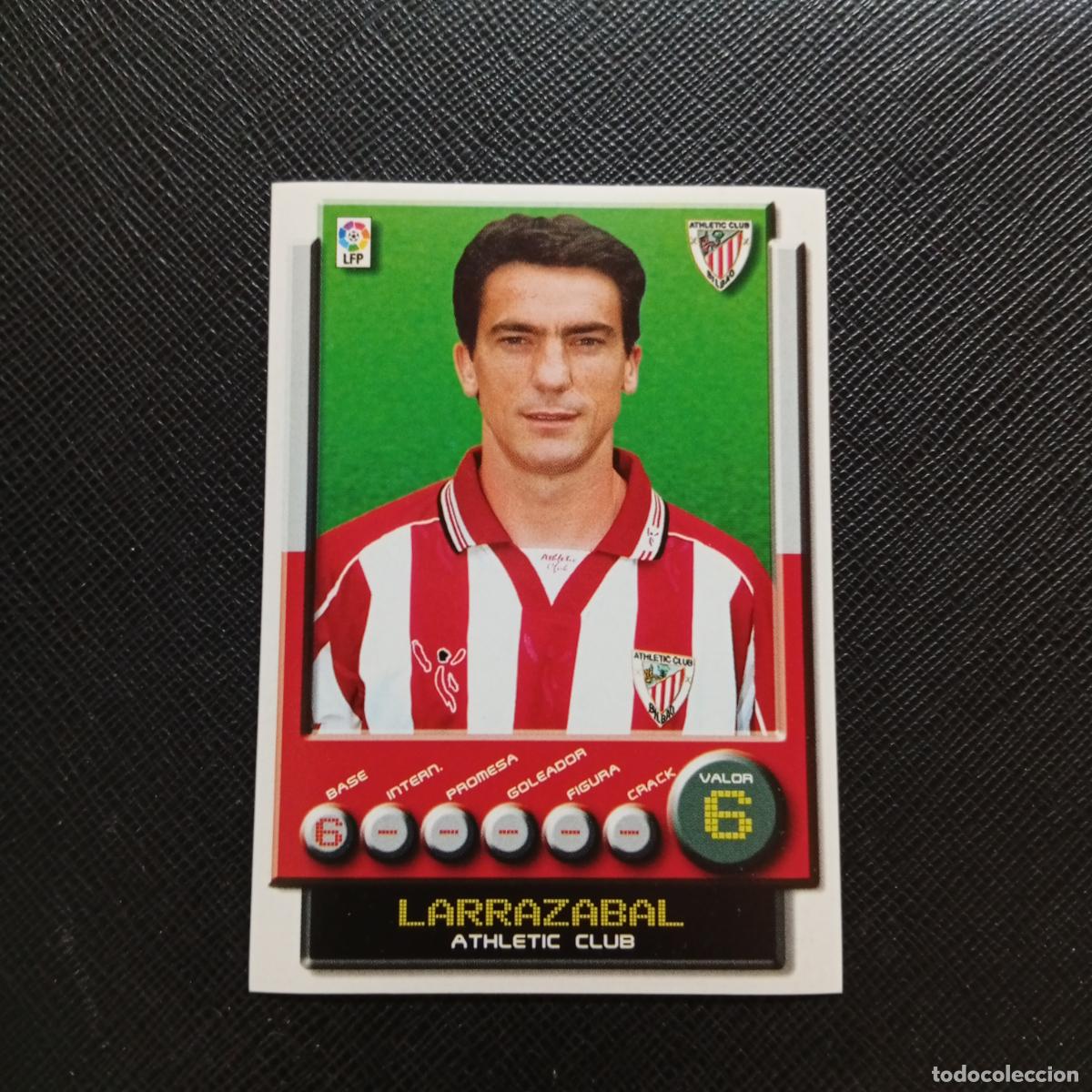 Cromos de F&uacute;tbol: 29 LARRAZABAL BILBAO PANINI 2001 2002 CROMO FUTBOL 01 02 LIGA - SIN PEGAR - A208 PG10