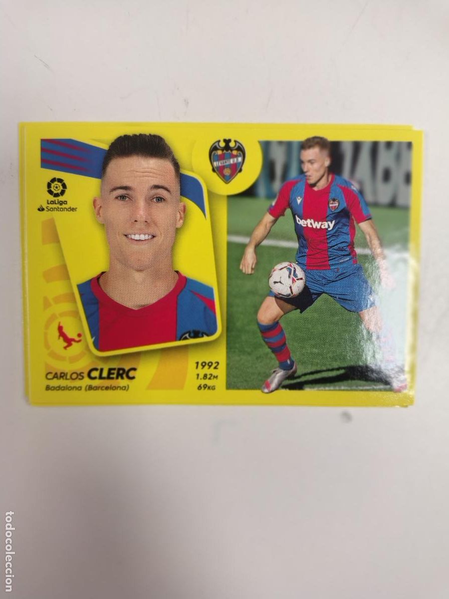 Cromos de F&uacute;tbol: Liga Este 2021-22 Levante 11 Clerc