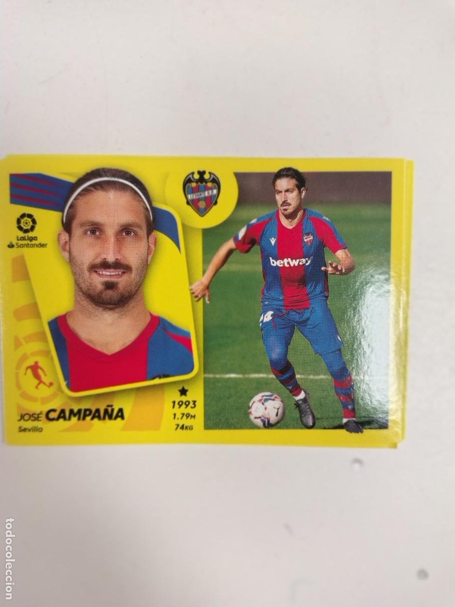 Cromos de F&uacute;tbol: Liga Este 2021-22 Levante 14 Campa&ntilde;a