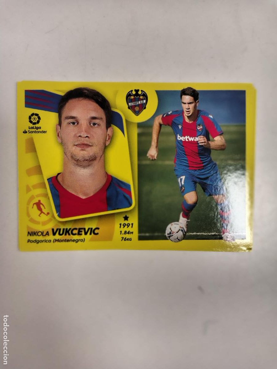 Figurine di Calcio: Liga Este 2021-22 Levante 15 Vukcevic