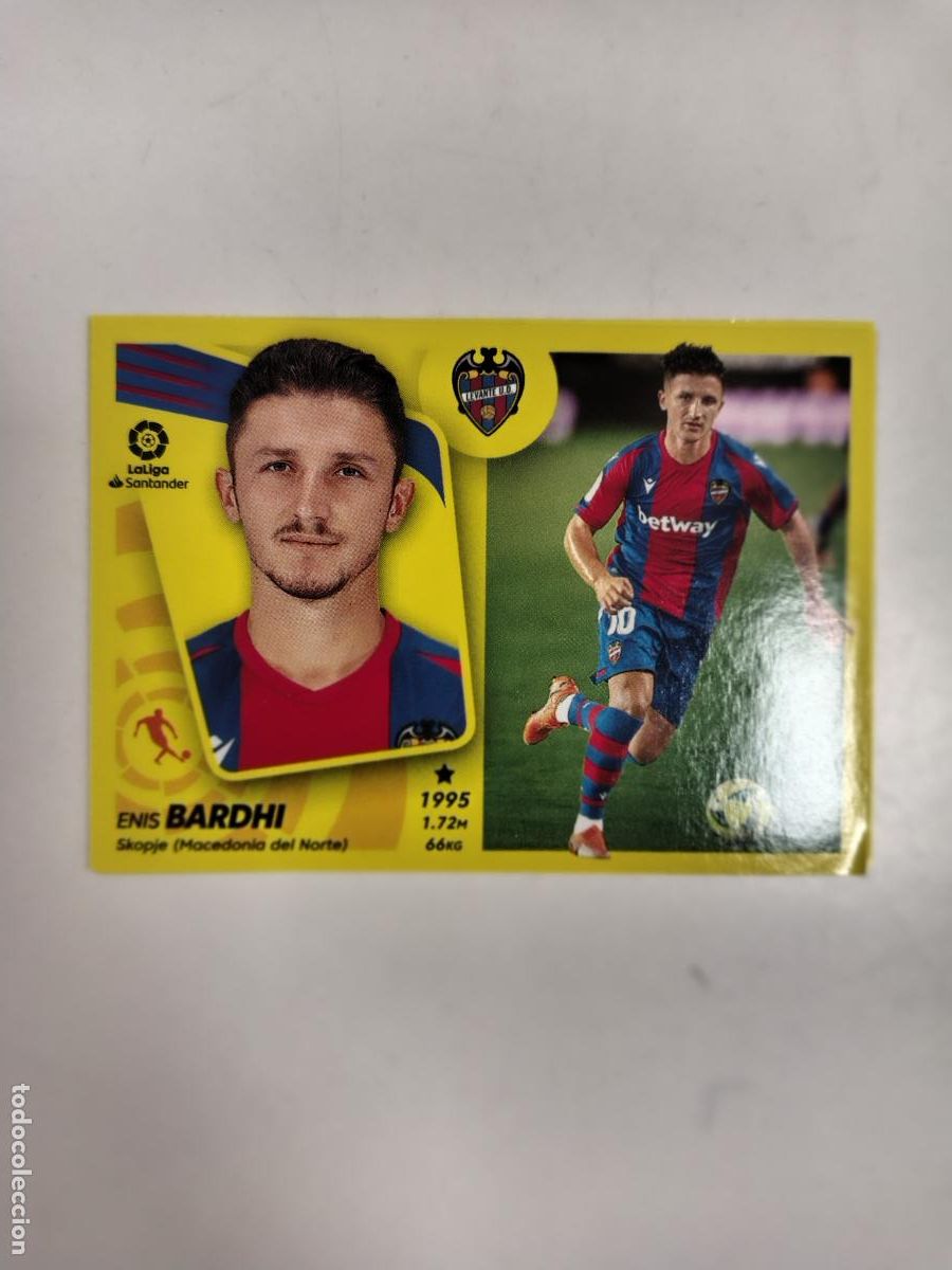 Figurine di Calcio: Liga Este 2021-22 Levante 16 Bardhi