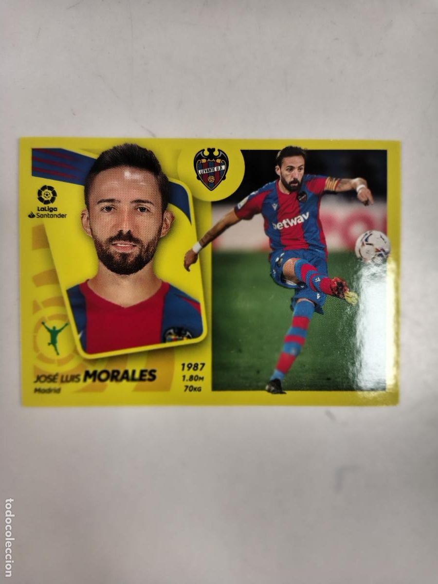 Fu&szlig;ball-Sticker: Liga Este 2021-22 Levante 18 Morales
