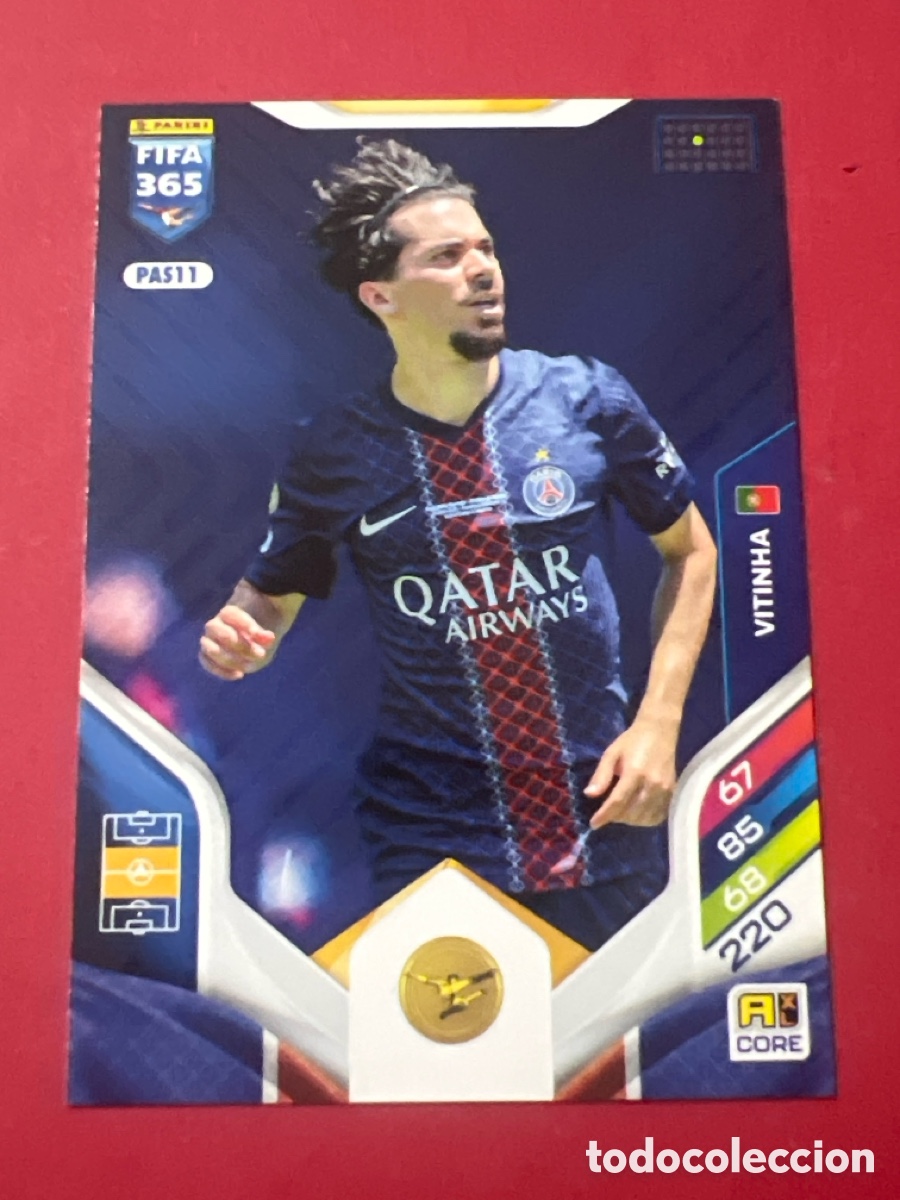 Cromos de F&uacute;tbol: C1881. PAS11 VITINHA (PSG) PANINI ADRENALYN XL FIFA 365 2026 26