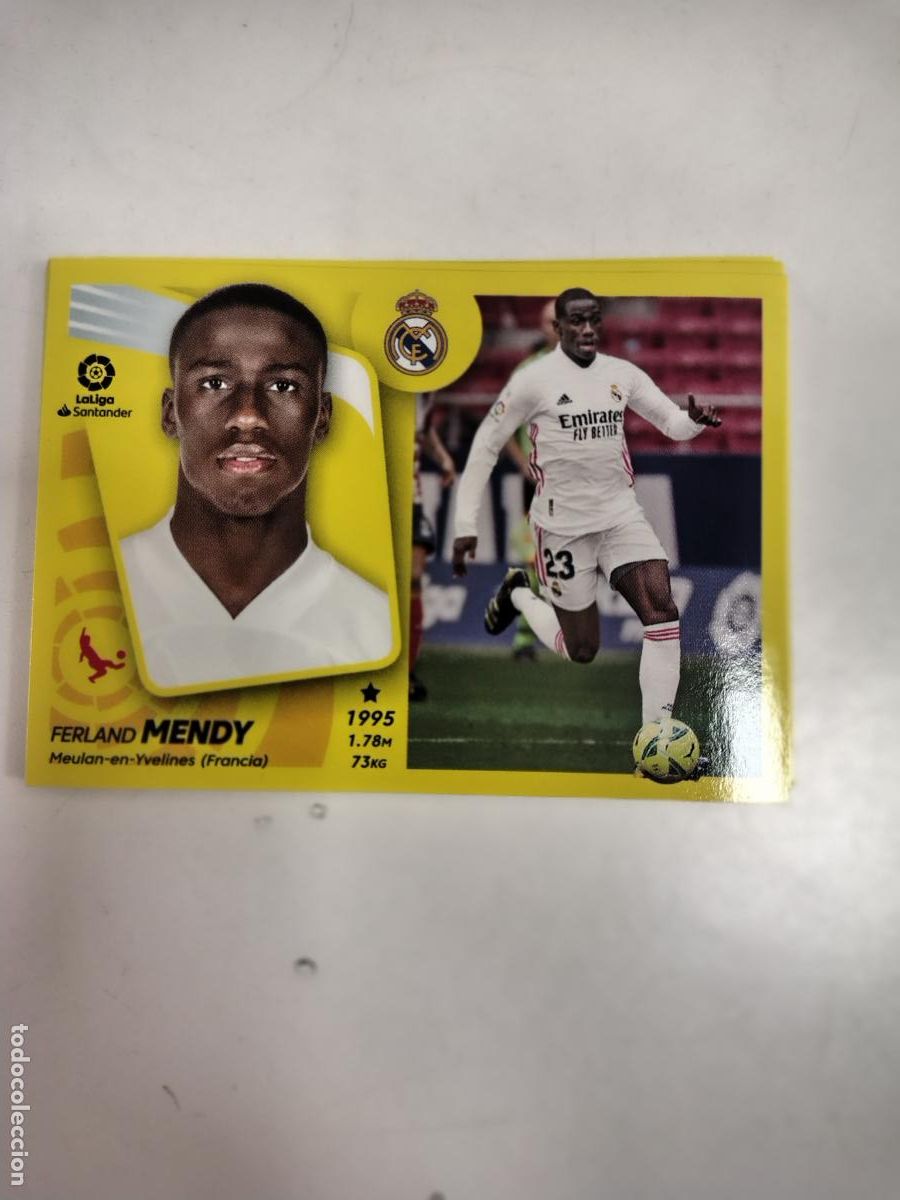 Cromos de F&uacute;tbol: Liga Este 2021-22 Real Madrid 12A Mendy