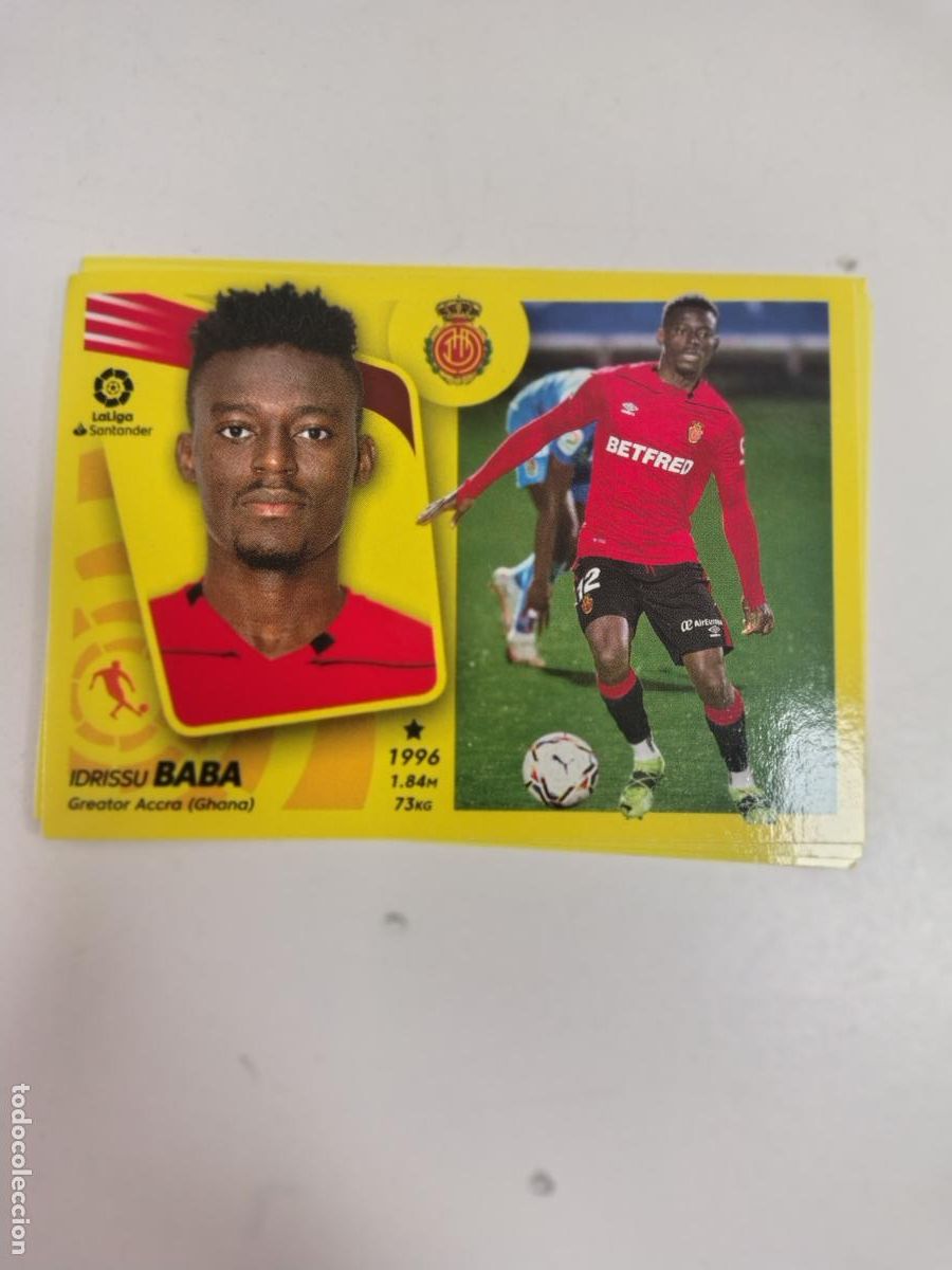 Cromos de F&uacute;tbol: Liga Este 2021-22 Real Mallorca 14A Baba