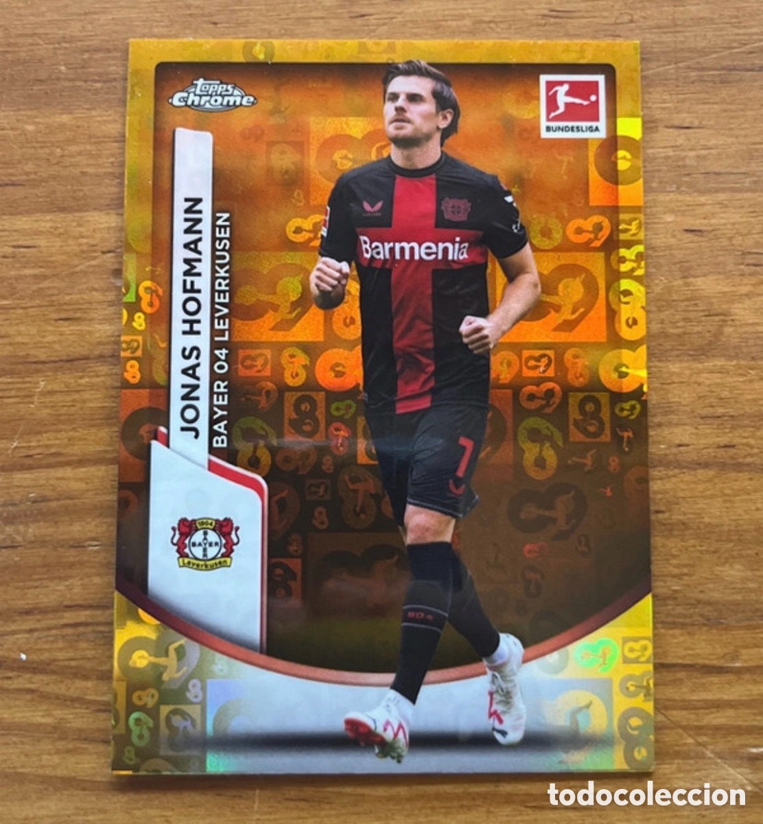 Cromos de F&uacute;tbol: Jonas Hofmann Refractor