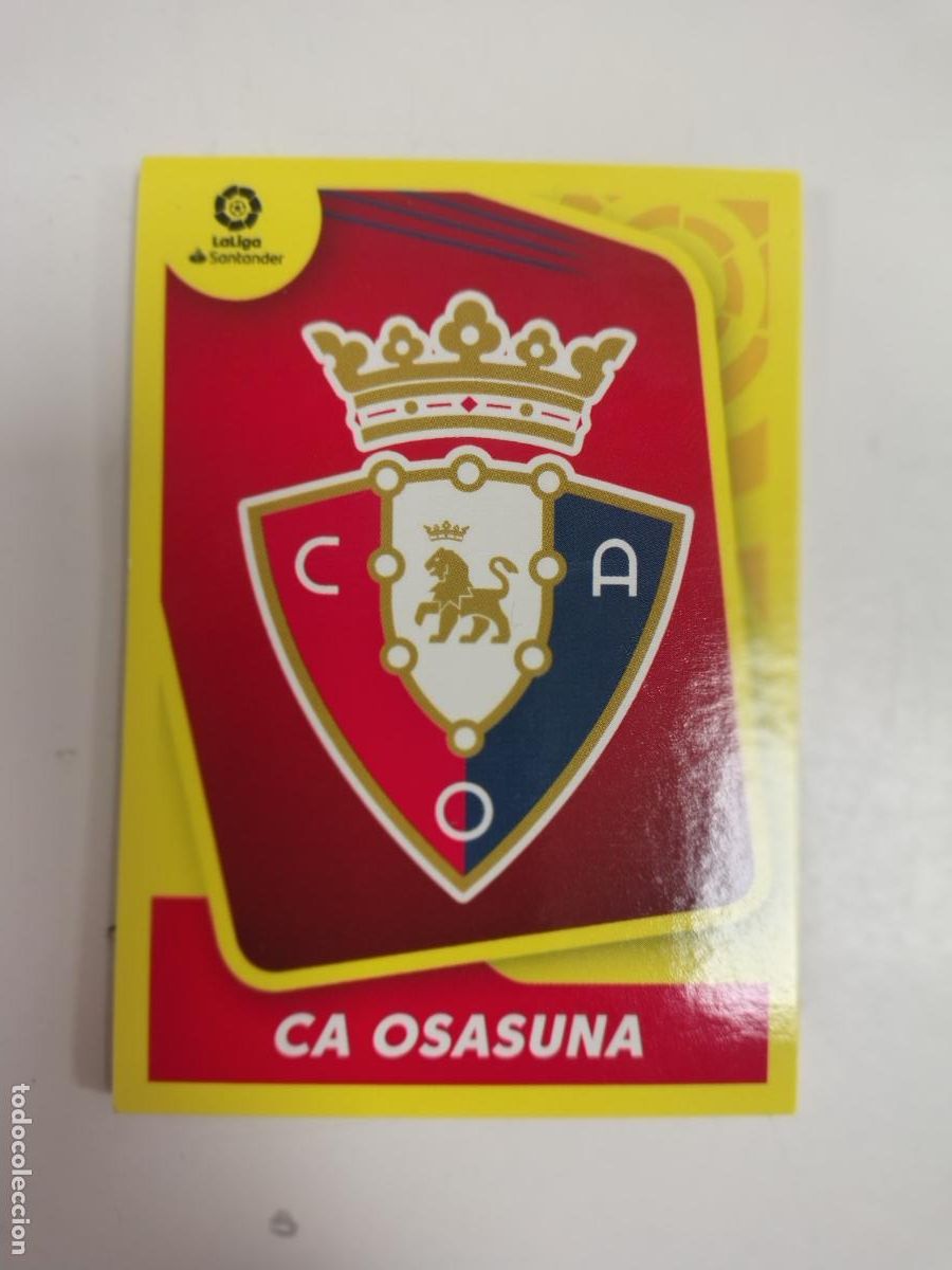 Cromos de F&uacute;tbol: Liga Este 2021-22 Osasuna 1 Escudo