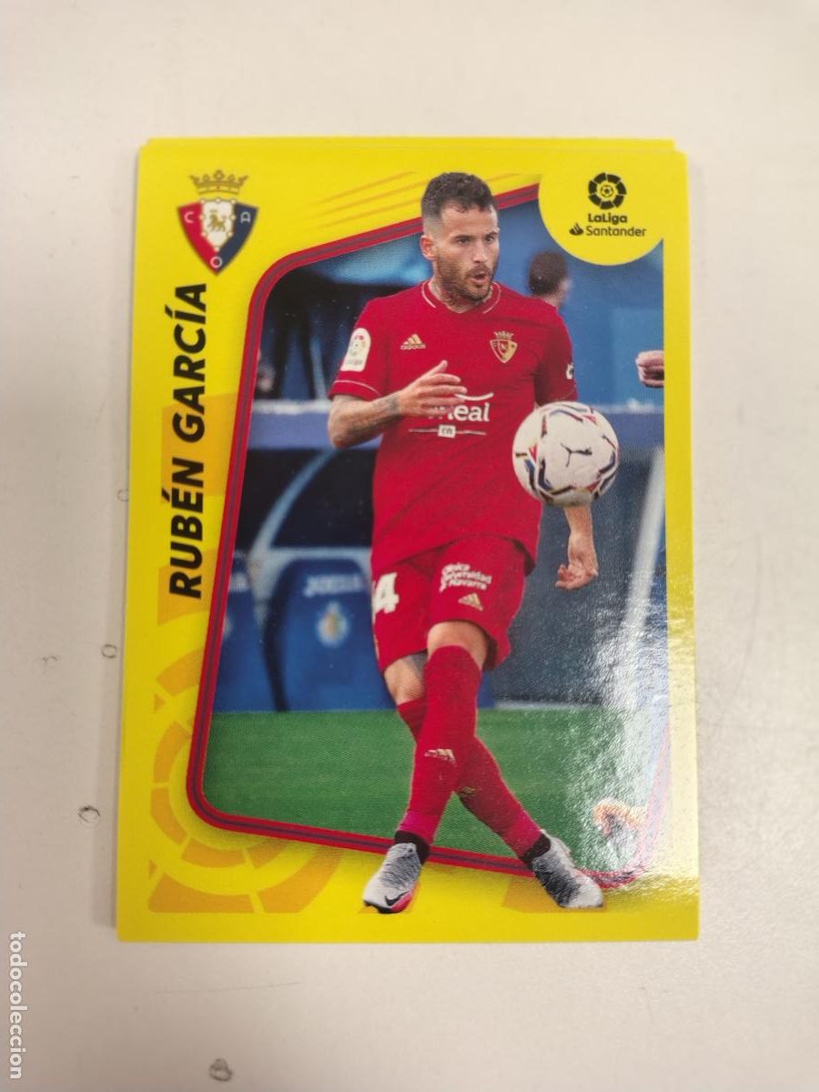 Cromos de F&uacute;tbol: Liga Este 2021-22 Osasuna 3 Ruben Garcia Mejor Jugador