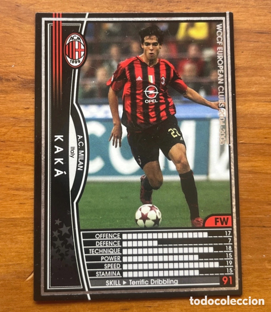 Cromos de F&uacute;tbol: Kak&aacute; WCCF European Clubs 2004/2005
