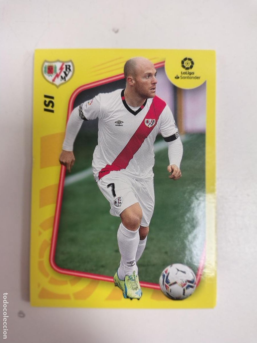 Cromos de F&uacute;tbol: Liga Este 2021-22 Rayo Vallecano 3 Isi Mejor Jugador