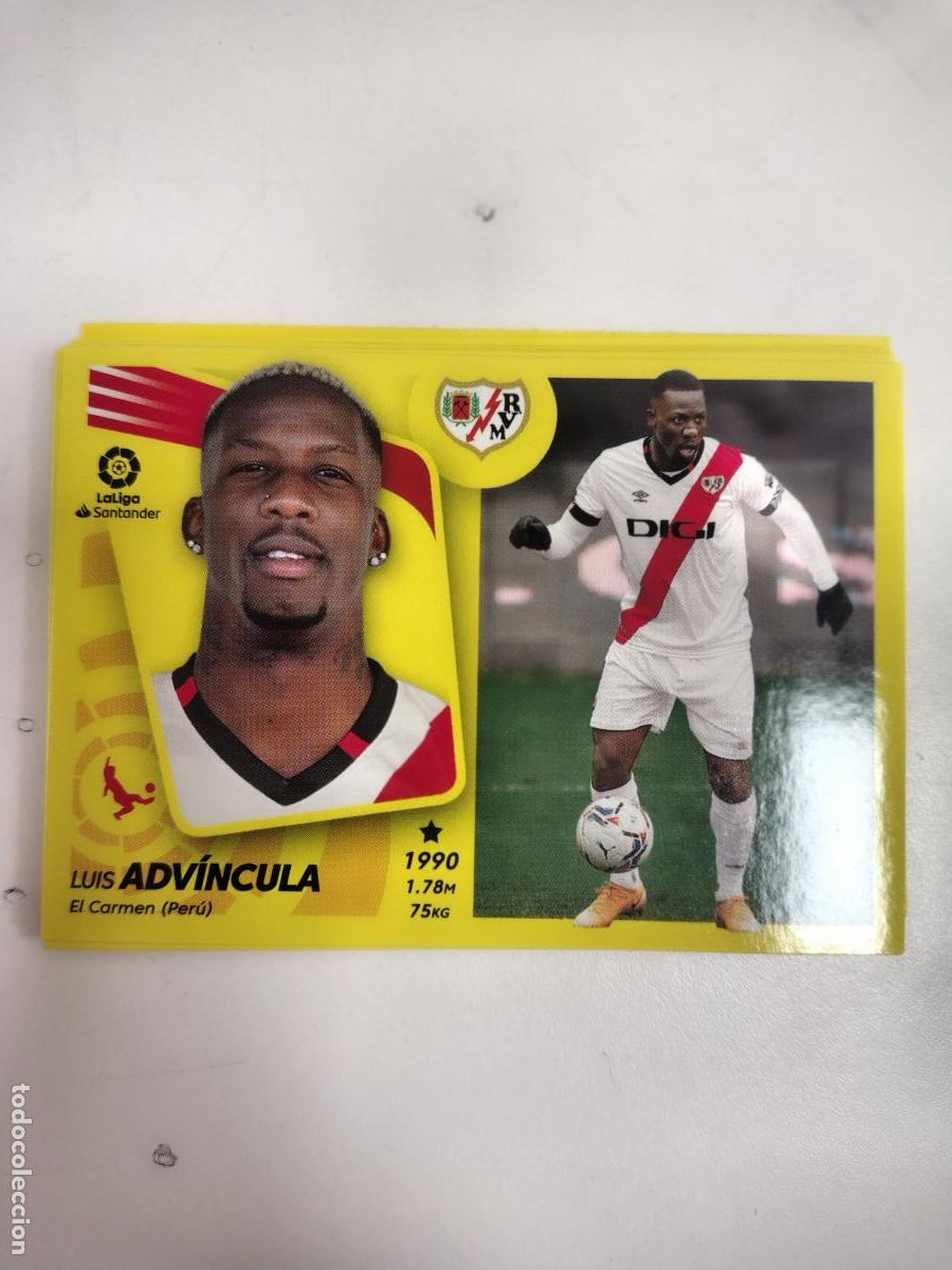 Cromos de F&uacute;tbol: Liga Este 2021-22 Rayo Vallecano 7 Advincula
