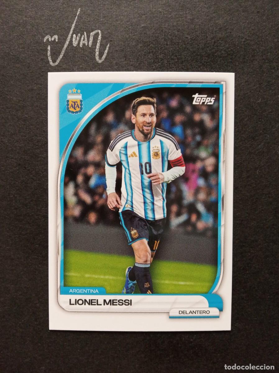 Cromos de F&uacute;tbol: N&ordm; 17 LIONEL MESSI ARGENTINA INTER MIAMI BARCELONA ⚽ TOPPS &reg; COLLECTOR TIN MUNDIAL 2026 25 26 NUEVO