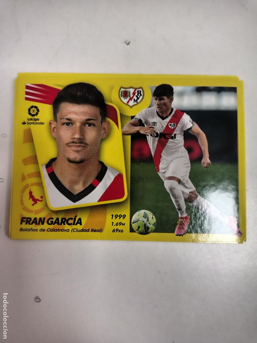 Figurine di Calcio: Liga Este 2021-22 Rayo Vallecano 11 Fran Garcia