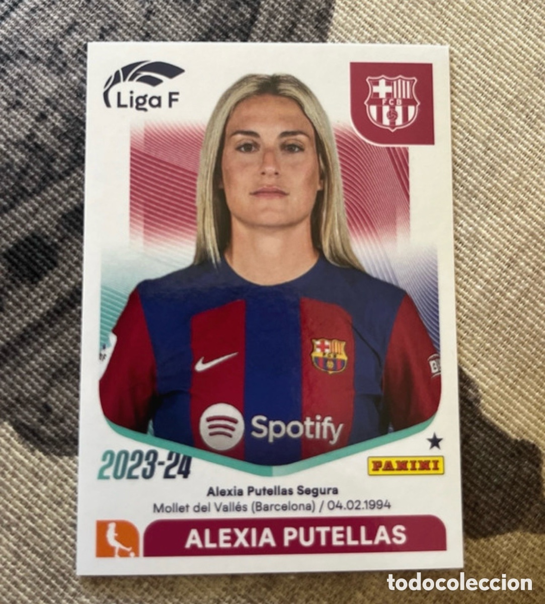 Cromos de F&uacute;tbol: Alexia Putellas Sticker 2023/2024