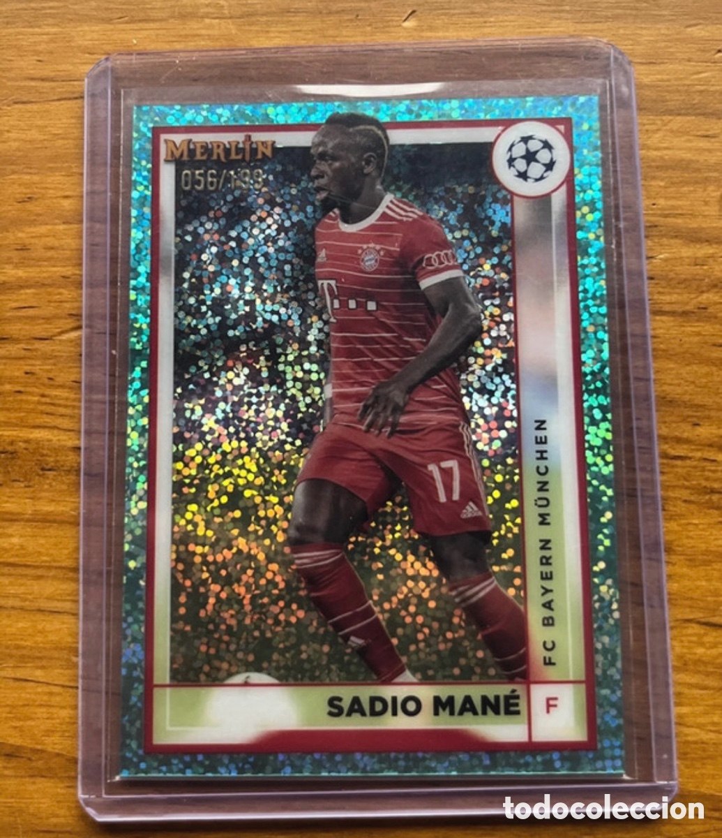 Cromos de F&uacute;tbol: Sadio Man&eacute; Topps Merl&iacute;n /199