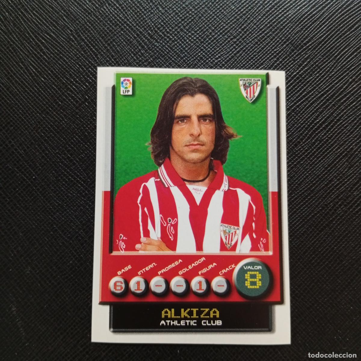 Cromos de F&uacute;tbol: 33 ALKIZA BILBAO PANINI 2001 2002 CROMO FUTBOL 01 02 LIGA - SIN PEGAR - A208 PG10
