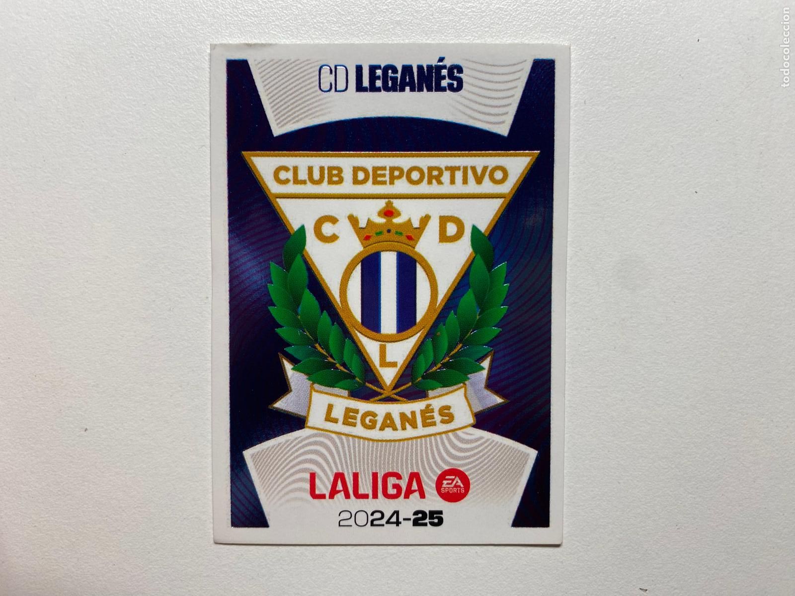 Cromos de F&uacute;tbol: N 1 CD LEGAN&Eacute;S Escudo CD Legan&eacute;s LIGA ESTE 24 25 &Aacute;LBUM CROMOS PANINI 2024 2025