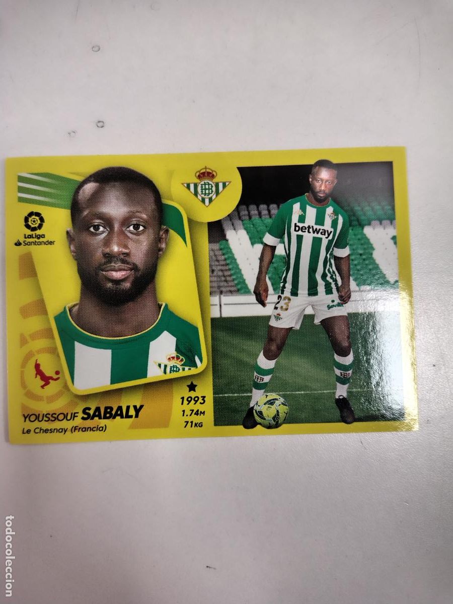 Cromos de F&uacute;tbol: Liga Este 2021-22 UF 2 Sabaly Ultimos Fichajes
