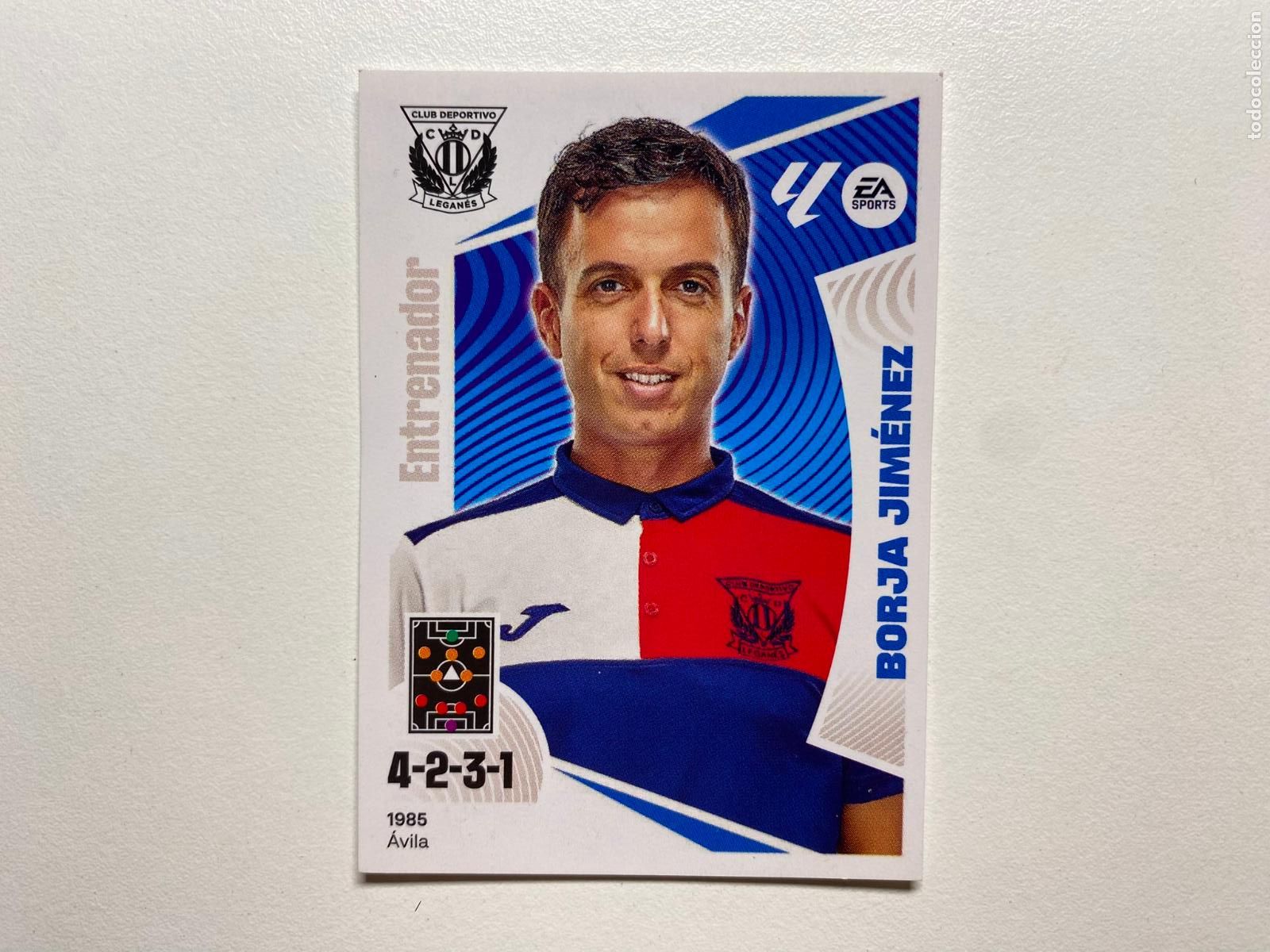 Cromos de F&uacute;tbol: N 2 CD LEGAN&Eacute;S Borja Jim&eacute;nez LIGA ESTE 24 25 &Aacute;LBUM CROMOS PANINI 2024 2025