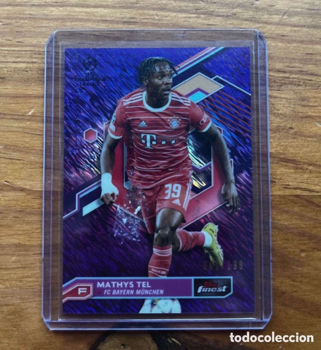 Football Stickers: Mathys Tel Topps Finest /199