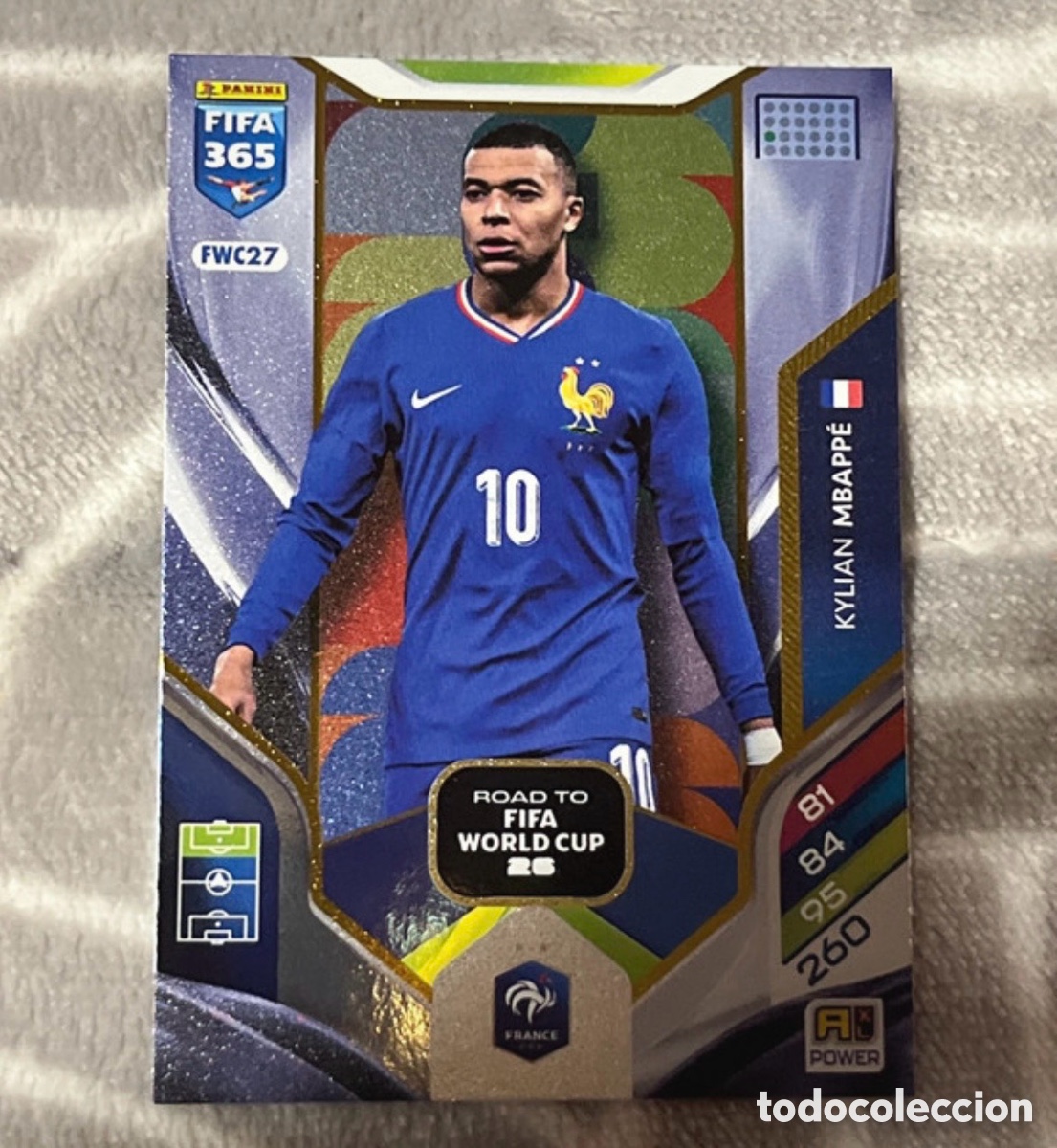Football Stickers: Kylian Mbapp&eacute; Road To FIFA World Cup 26