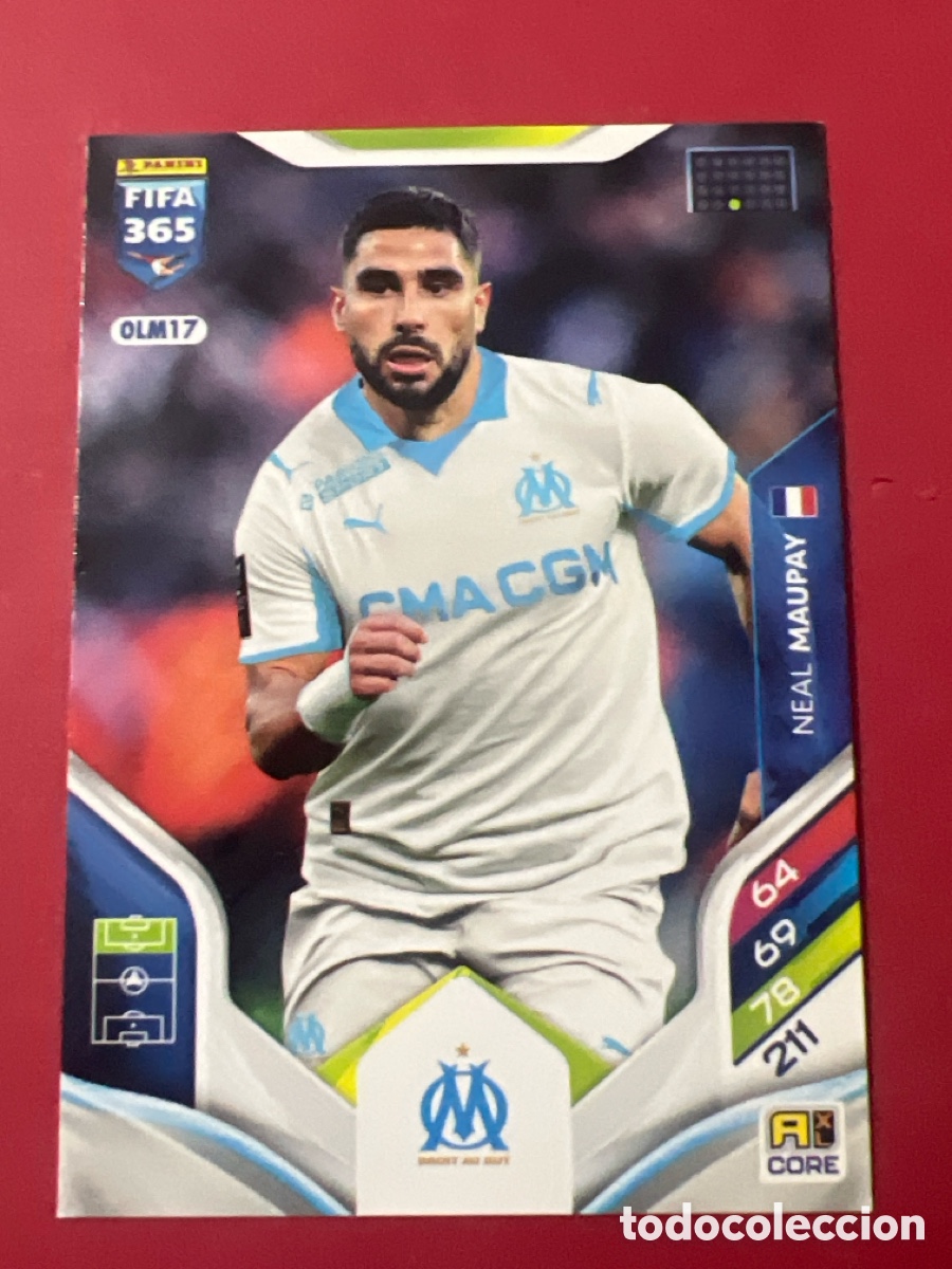 Cromos de F&uacute;tbol: C1899. OLM17 NEAL MAUPAY (OLYMPIQUE MARSELLA) PANINI ADRENALYN XL FIFA 365 2026 26