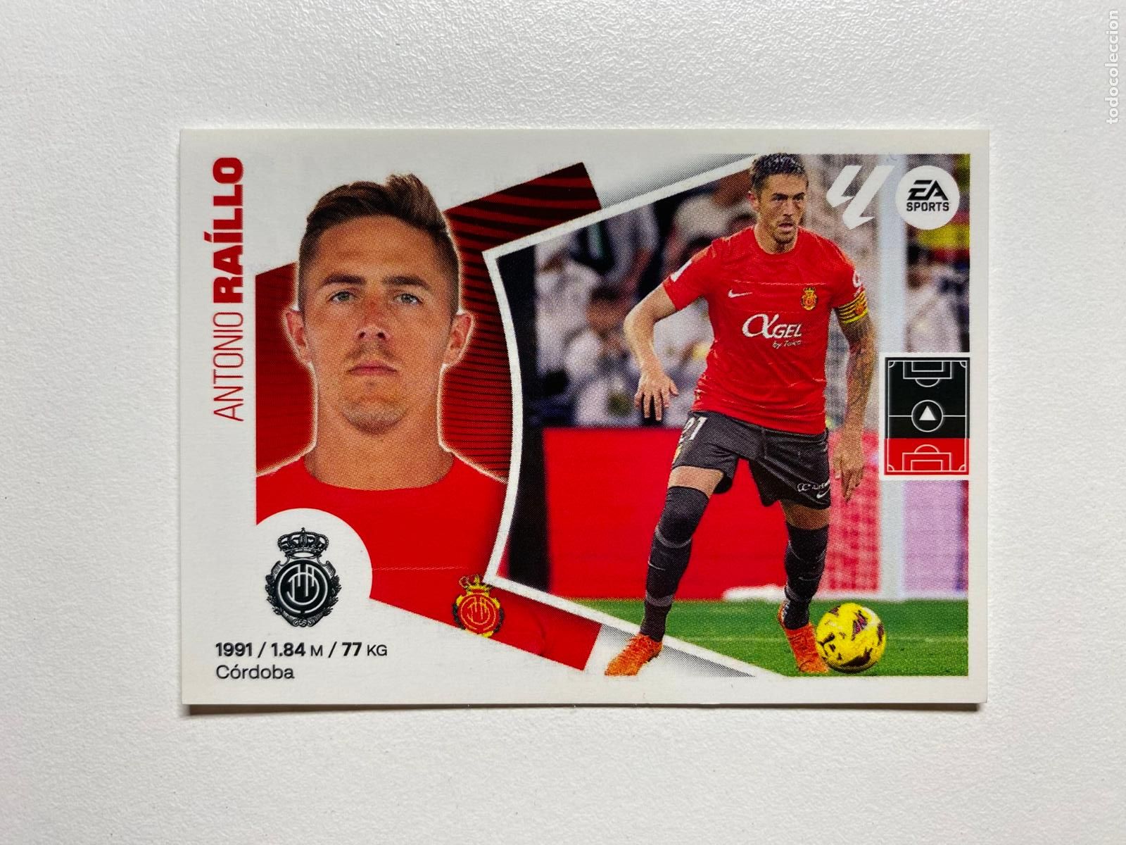 Cromos de F&uacute;tbol: N 8 RCD MALLORCA Ra&iacute;llo LIGA ESTE 24 25 &Aacute;LBUM CROMOS PANINI 2024 2025