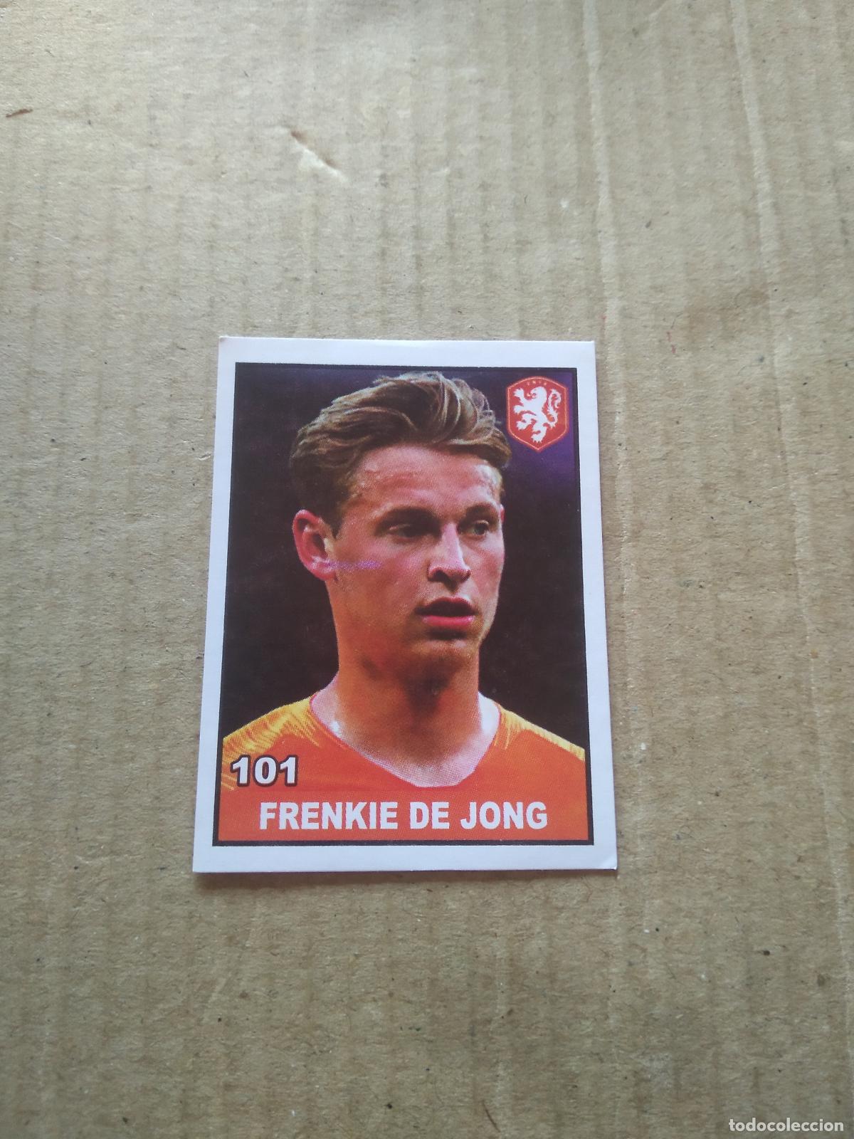 Cromos de F&uacute;tbol: 101 FRENKIE DE JONG HOLANDA CROMO FUTBOL MUNDIAL 2022 WORLD CUP COPA DEL MUNDO EDITADO EN BRASIL