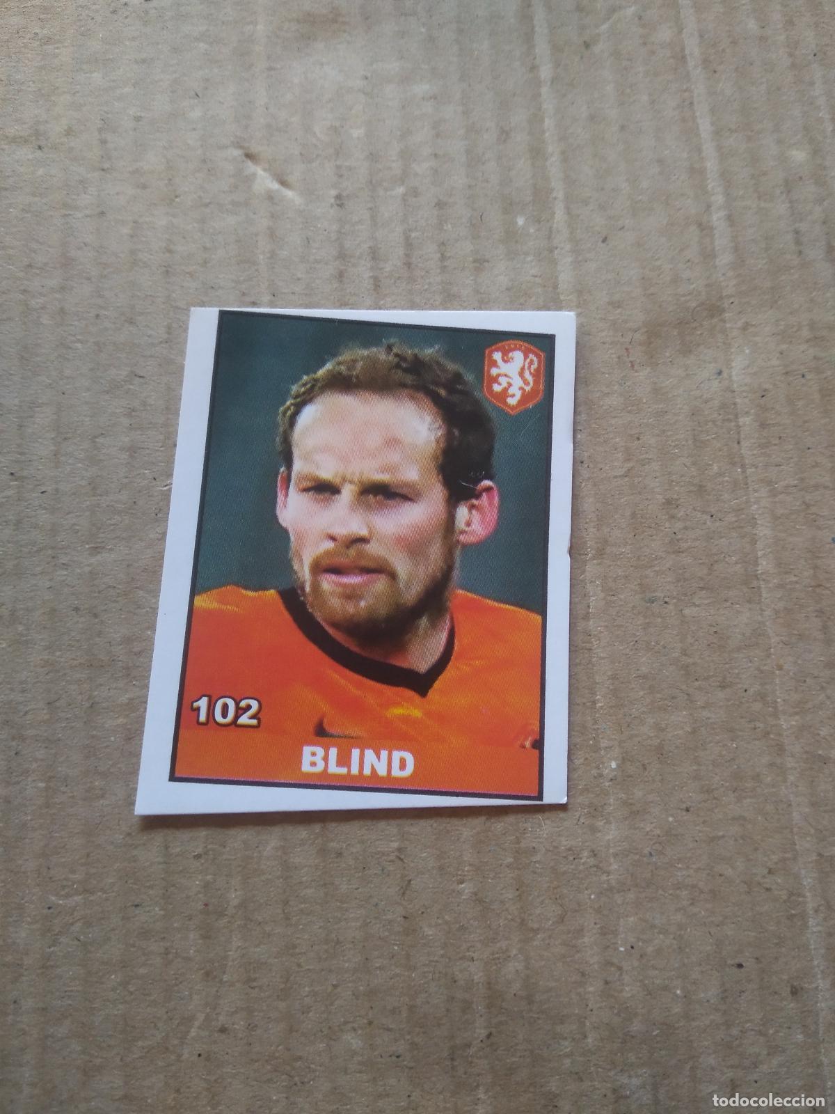 Cromos de F&uacute;tbol: 102 BLIND HOLANDA CROMO FUTBOL MUNDIAL 2022 WORLD CUP COPA DEL MUNDO EDITADO EN BRASIL