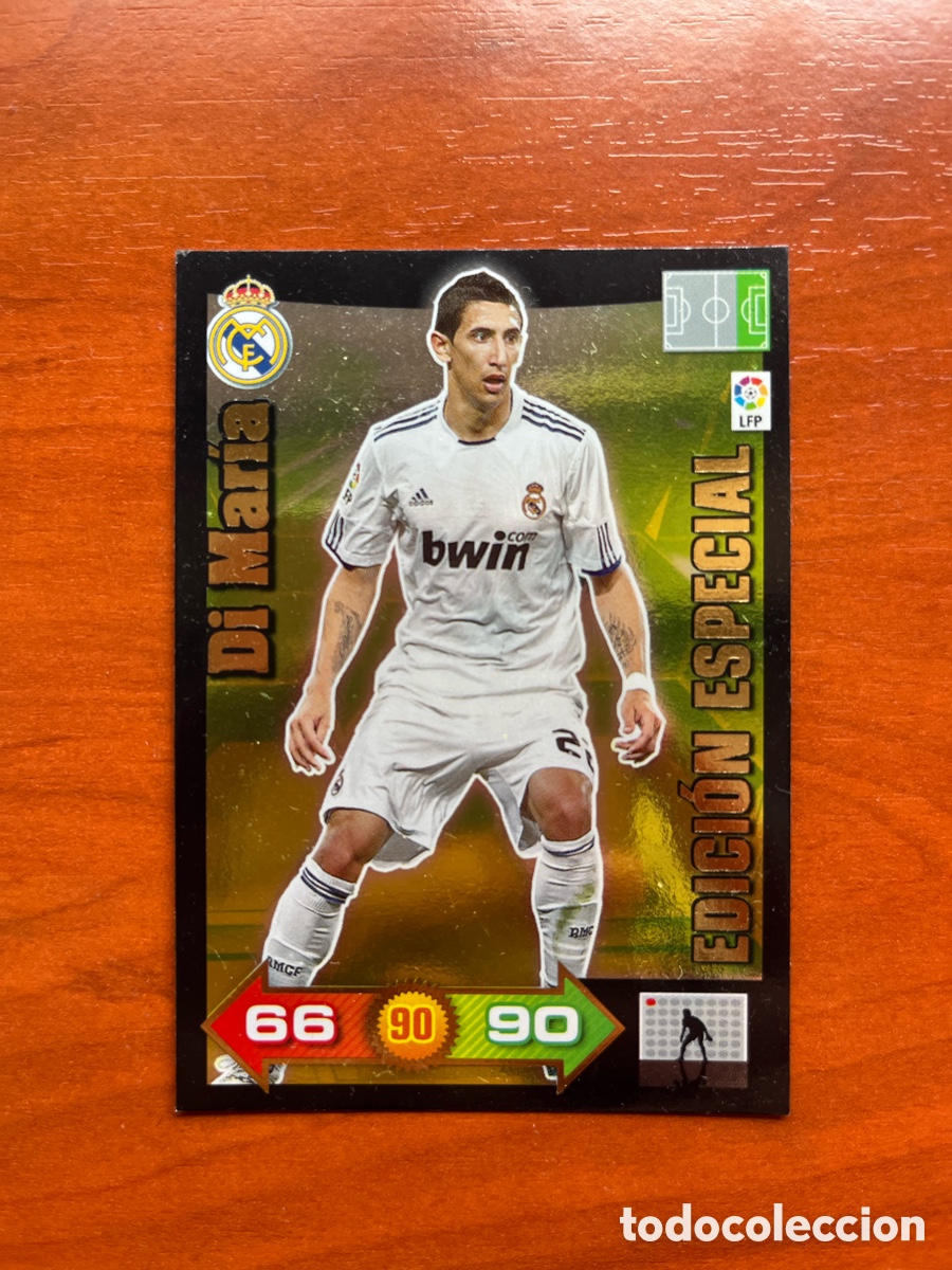 Cromos de F&uacute;tbol: DI MARIA REAL MADRID EDICION ESPECIAL ADRENALYN XL LIGA 2010 2011 10 11 PANINI
