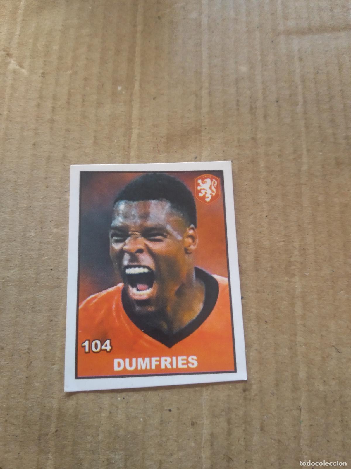 Cromos de F&uacute;tbol: 104 DUMFRIES HOLANDA CROMO FUTBOL MUNDIAL 2022 WORLD CUP COPA DEL MUNDO EDITADO EN BRASIL
