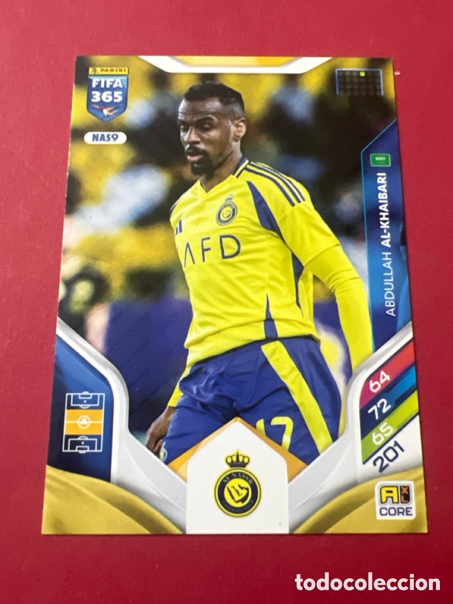 Cromos de F&uacute;tbol: C1903. Abdullah Al-Khaibari NAS9 Adrenalyn XL Fifa 365 2026 Al-Nassr