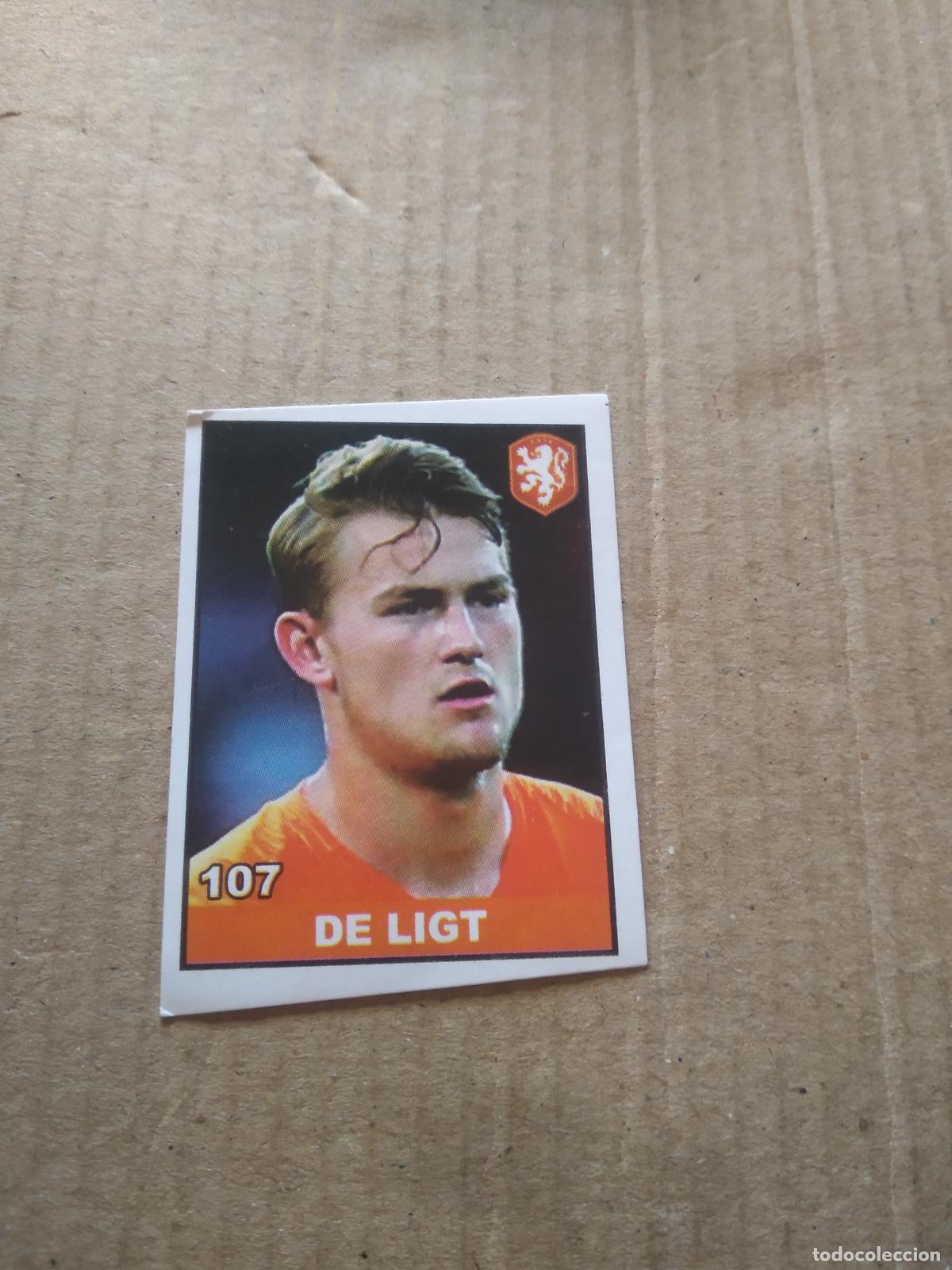 Cromos de F&uacute;tbol: 107 DE LIGT HOLANDA CROMO FUTBOL MUNDIAL 2022 WORLD CUP COPA DEL MUNDO EDITADO EN BRASIL