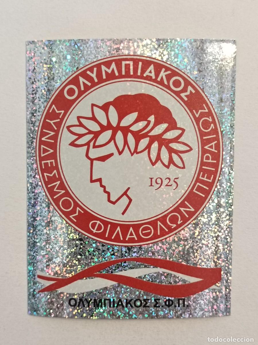 Figurine di Calcio: #191 ESCUDO (OLYMPIACOS) SUPERLIGA GRECIA 09/10 PANINI